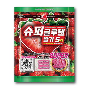 [한국부푸리] 슈퍼글루텐 딸기 5+1 : 어분파우더 동봉